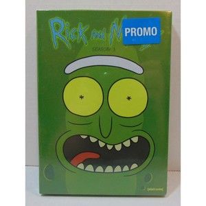Rick and Morty: Season 3 (DVD, 2017) Pickle Rick Brand New And Sealed Promo Ed.